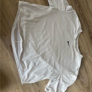 Nike Classic White Knit Top